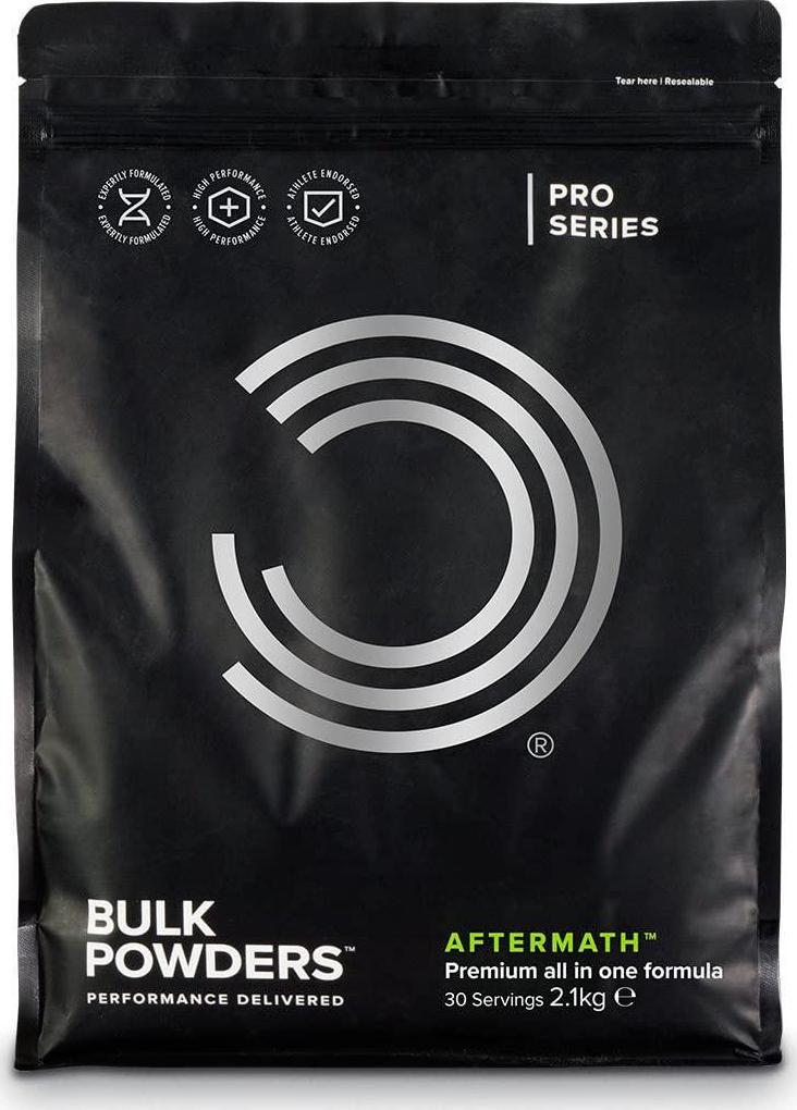 BULK POWDERS Aftermath, All in One Whey Protein Isolate Powder, Strawberries and Cream, 2.1 kg