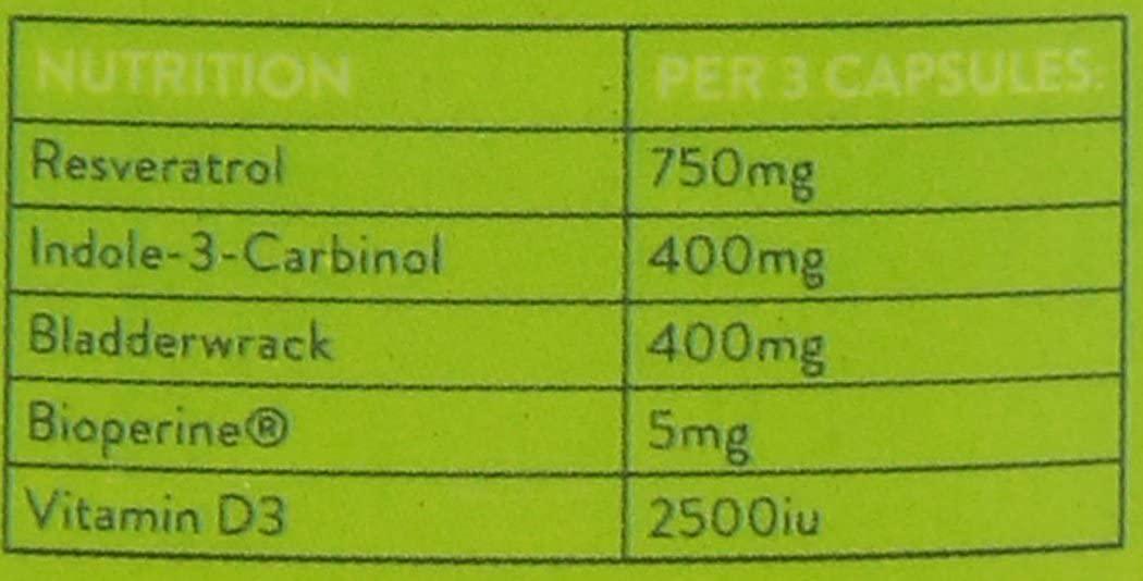 BULK POWDERS Complete Anti-Estrogen Capsules, Pack of 90