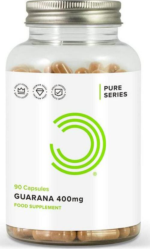 BULK POWDERS Guarana Capsules, 400 mg, Pack of 90