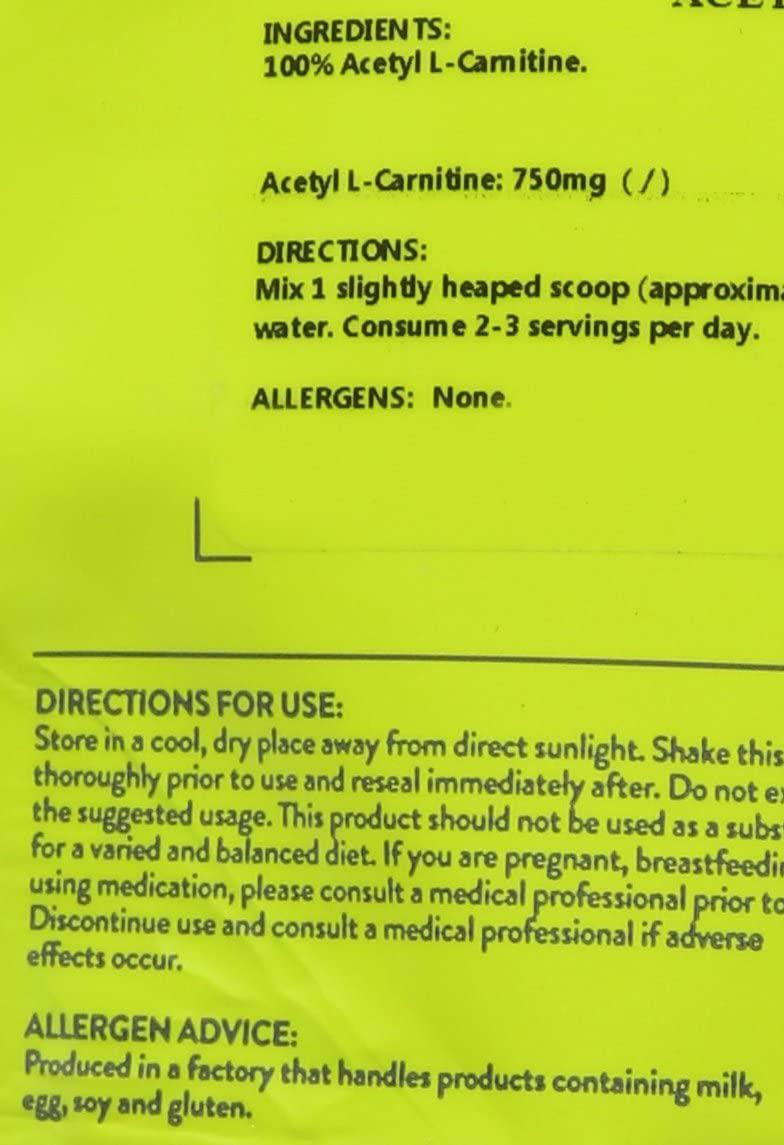 BULK POWDERS Pure Acetyl L-Carnitine (ALCAR) Powder, 100 g