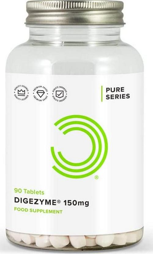 BULK POWDERS Pure Dige Zyme Tablets, Digestive Enzymes, 150 mg, Pack of 90