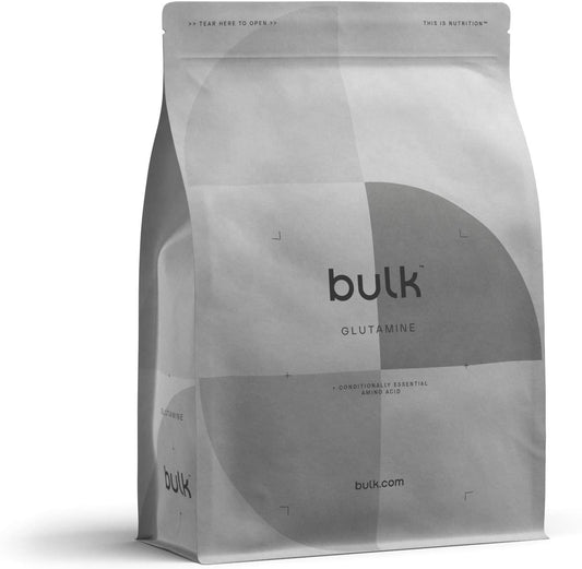 BULK POWDERS Pure L-Glutamine Powder, Unflavoured, 500 g