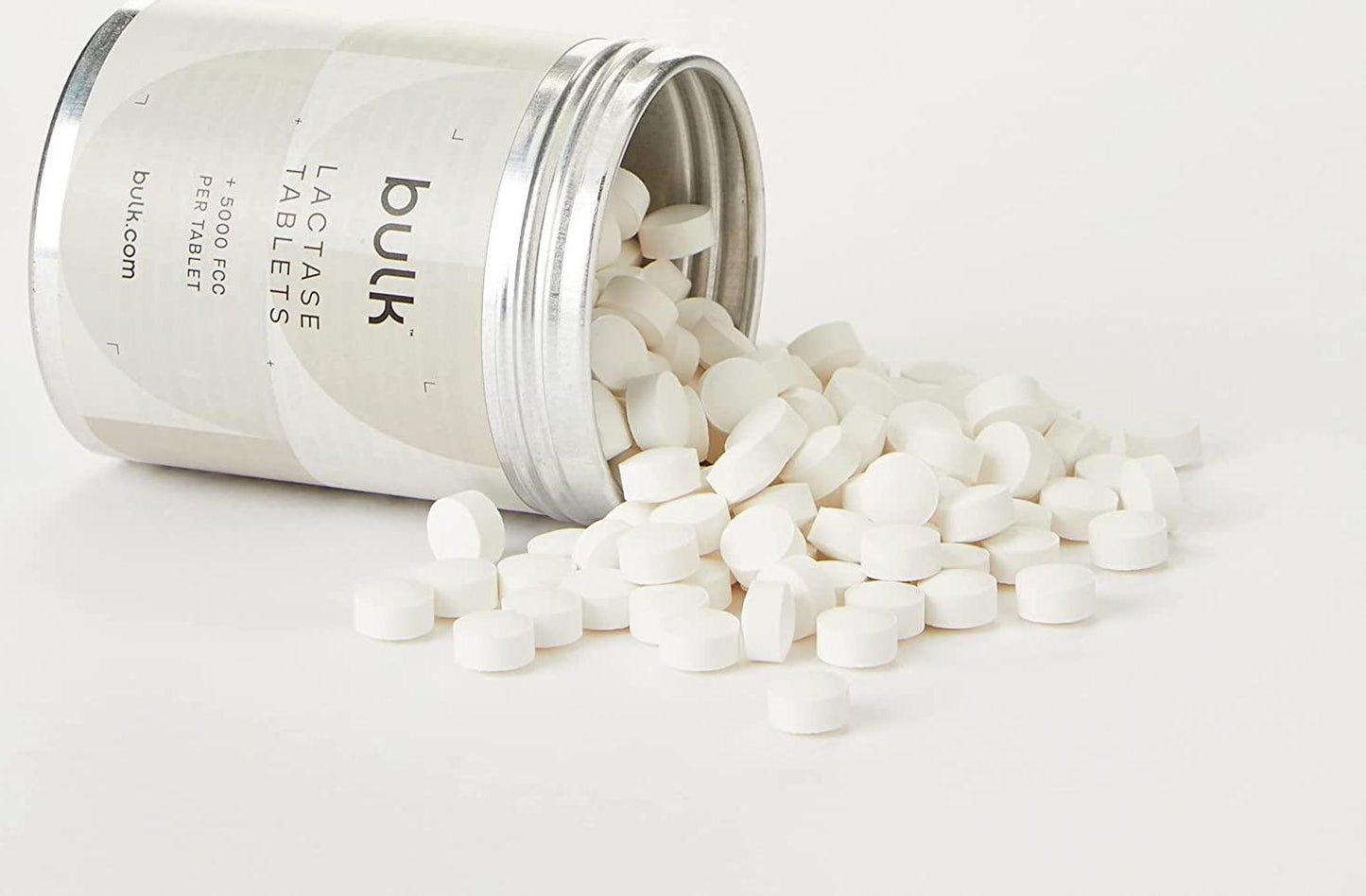 BULK POWDERS Pure Lactase Enzyme Tablets, 5000 FCC, Pack of 270