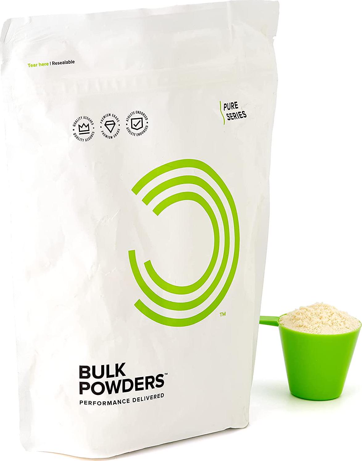 BULK POWDERS Pure Whey Protein Powder Shake, White Chocolate, 500 g