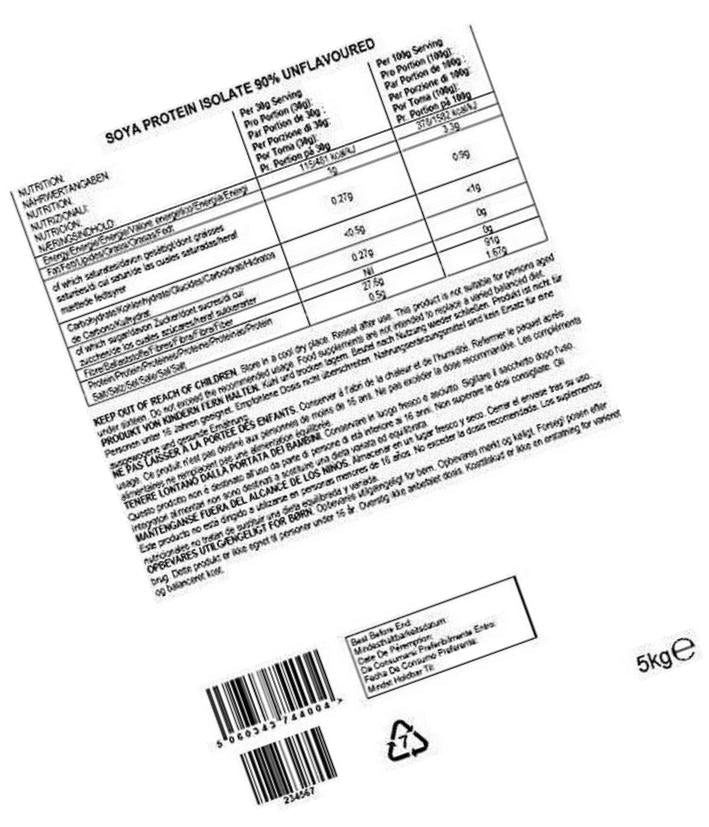 BULK POWDERS Soya Protein Isolate 90 Powder, Vegan Protein Shake, Unflavoured, 5 kg