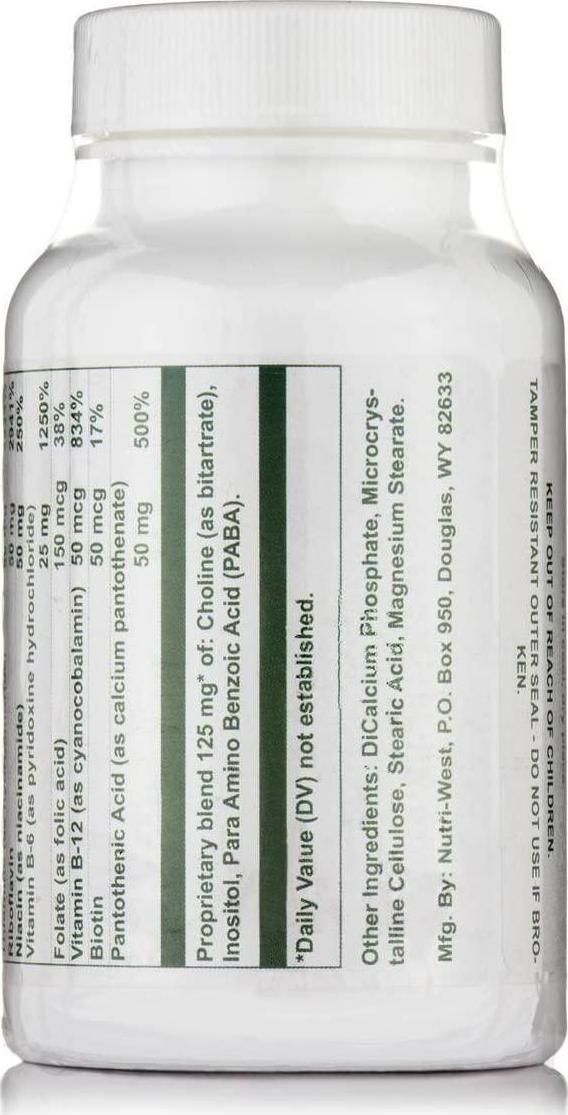 B-Complex - 90 Tablets by Nutri West