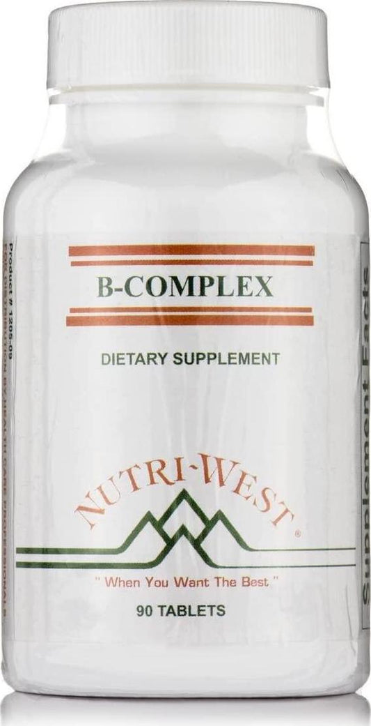 B-Complex - 90 Tablets by Nutri West