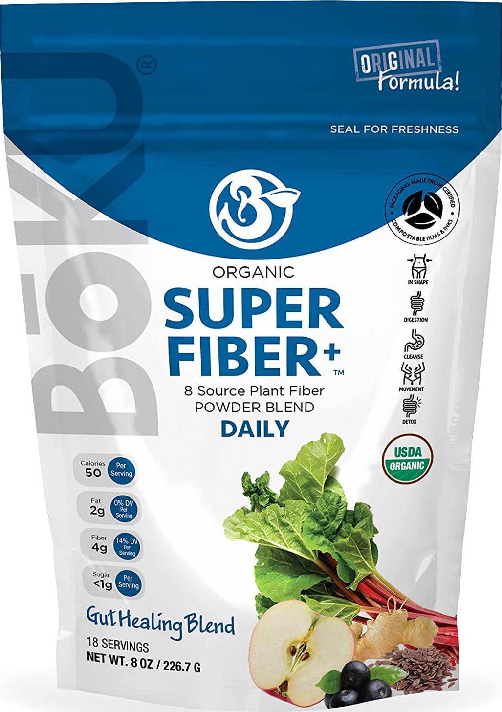 BōKU Organic Super Fiber+ Restore Digestive Health Daily Cleanse