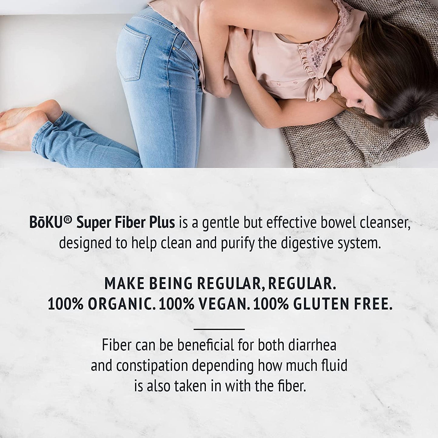 BōKU Organic Super Fiber+ Restore Digestive Health Daily Cleanse