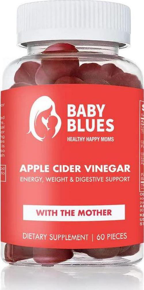Baby Blues: Apple Cider Vinegar Gummies ACV, Postpartum Weight Loss and Energy Supplement