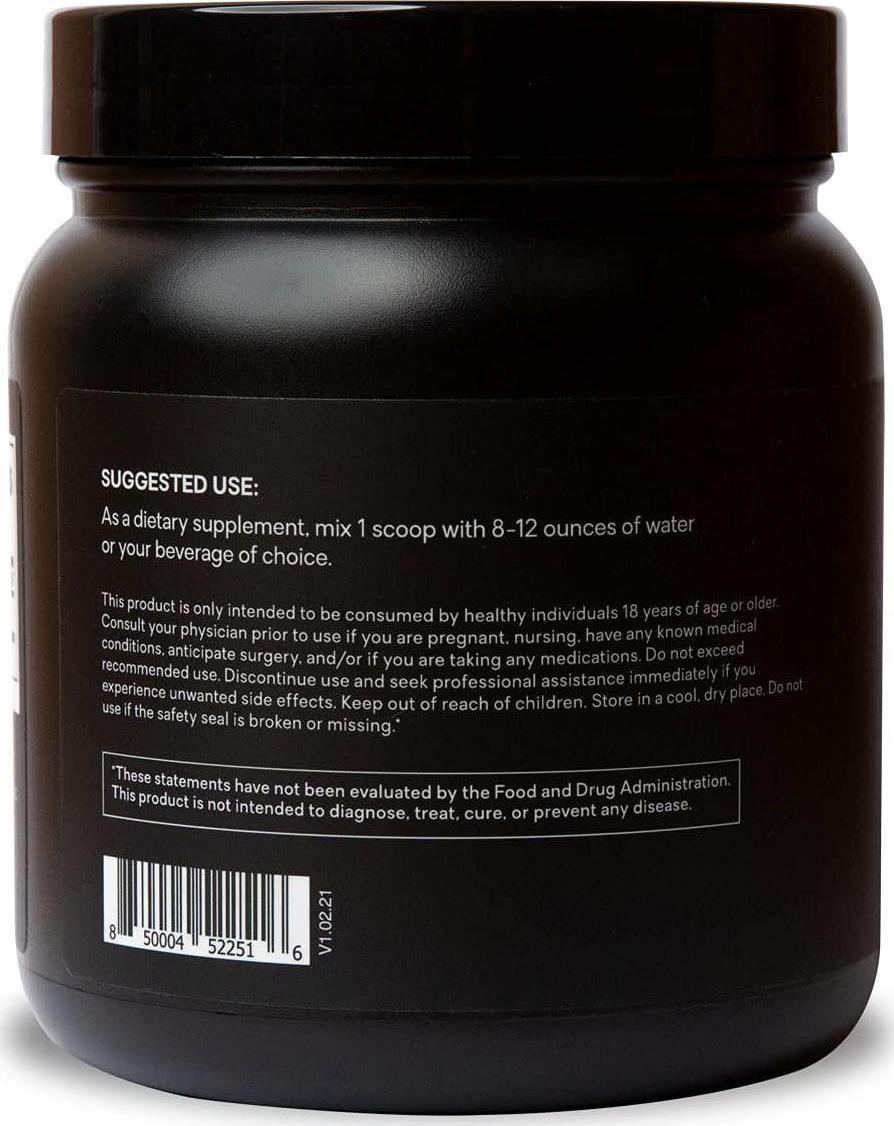 Bad Athletics L-Glutamine Powder 5000mg | Immune and Intestinal Supplement | 100 Servings