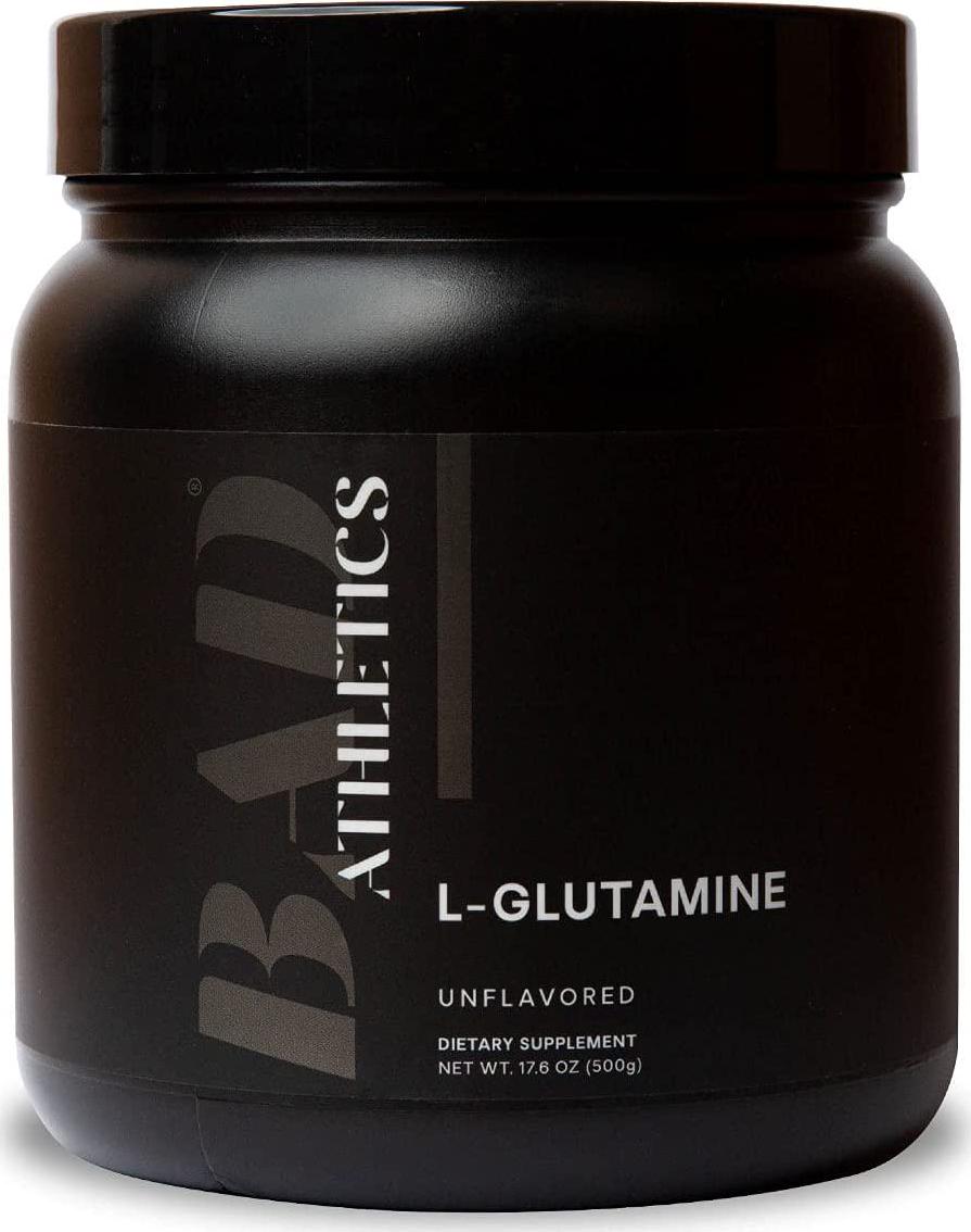 Bad Athletics L-Glutamine Powder 5000mg | Immune and Intestinal Supplement | 100 Servings