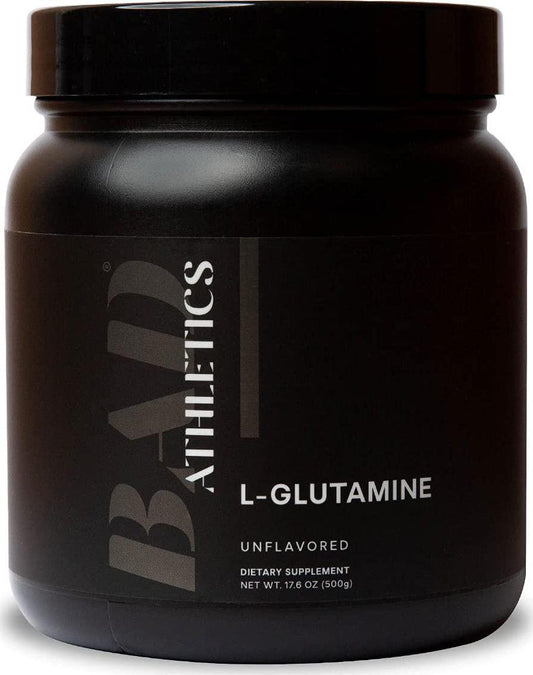Bad Athletics L-Glutamine Powder 5000mg | Immune and Intestinal Supplement | 100 Servings