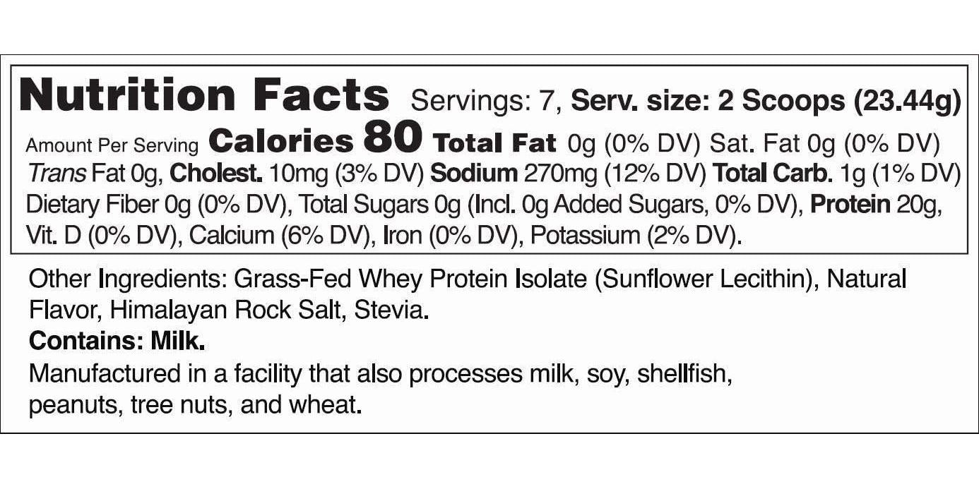 Bad Athletics Salted Caramel Protein Powder for Women | 100% Grass Fed Whey Protein | Five Ingredients, Naturally Flavored and Sweetened, 20g Protein | 7 Servings