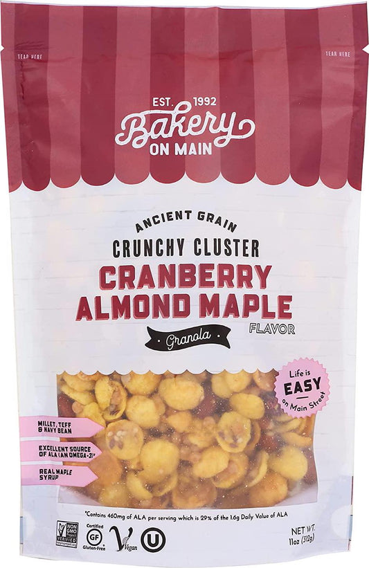 Bakery On Main Granola Gluten Free Nutty Cranberry Maple, 11 oz