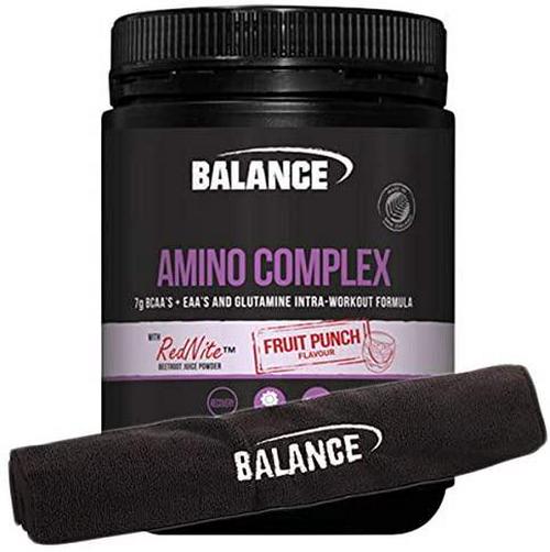 Balance Amino Complex Protein Powder Fruit Punch Flavour 400 g