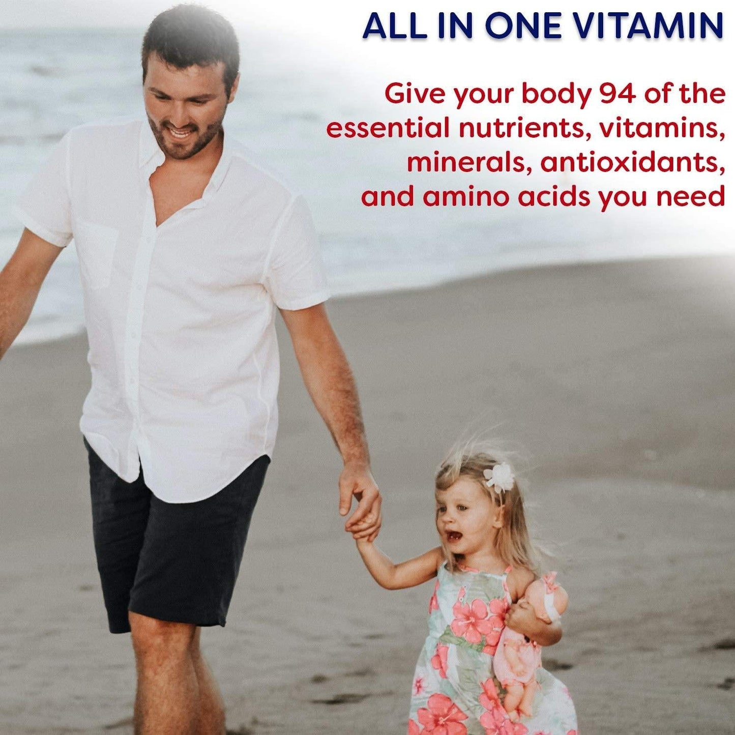 Balanced Essentials 2 Pack Natural Liquid Nutritional Supplement Vitamin 32 Ounces Very Berry S-BE32