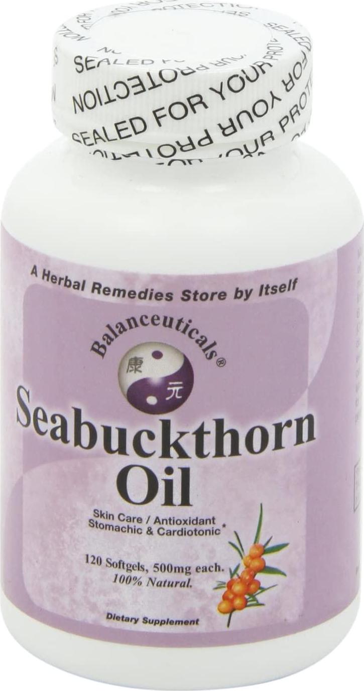 Balanceuticals Seabuckthorn Oil, 120 Softgels, 500mg each