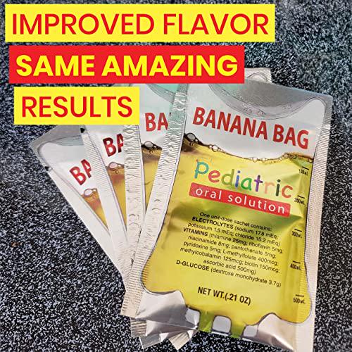 Banana Bag Oral Solution - Pediatric: Electrolyte and Vitamin Powder Packet for Reconstitution in Water to Drink (5)