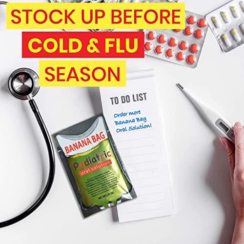 Banana Bag Oral Solution - Pediatric: Electrolyte and Vitamin Powder Packet for Reconstitution in Water to Drink (5)