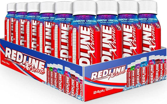 Bang Energy VPX Redline Xtreme, Rainbow Unicorn, 8 Ounce Bottles, 24 Count