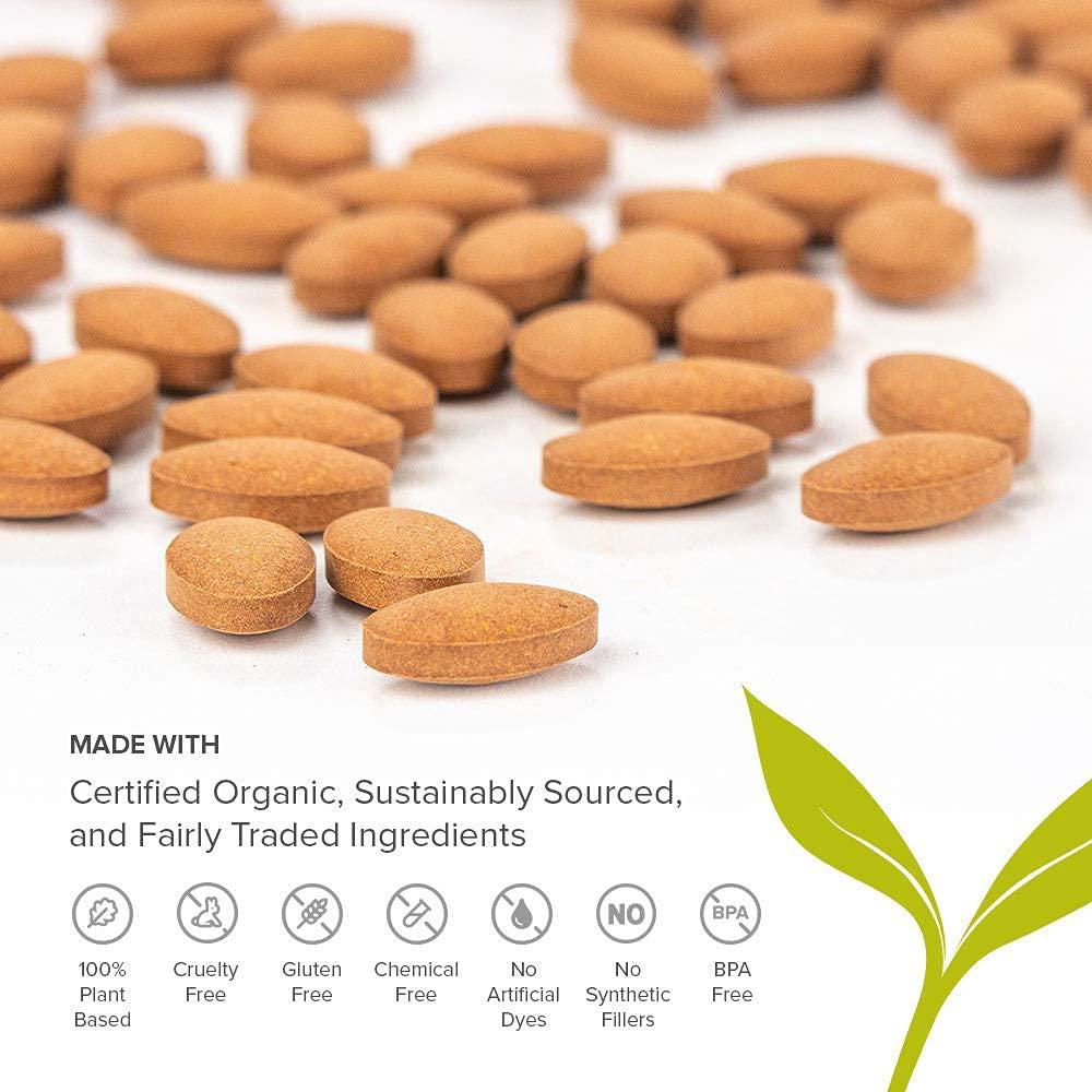 Banyan Botanicals Blood Cleanse Tablets Organic Supplement with Manjistha and Turmeric Blood Cleansing Herbs for Detox, Healthy Circulation and Skin* 90 Tablets Non GMO Sustainably Sourced Vegan