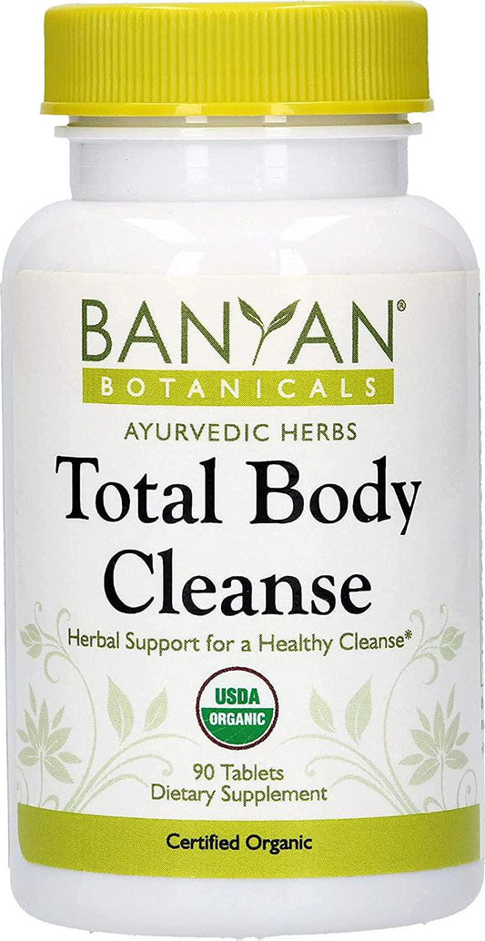 Banyan Botanicals Total Body Cleanse Organic Detox Supplement with Amla and Manjistha Supports Ayurvedic Cleanses, Detoxification, and Liver Function* 90 Tablets Non GMO Sustainably Sourced Vegan
