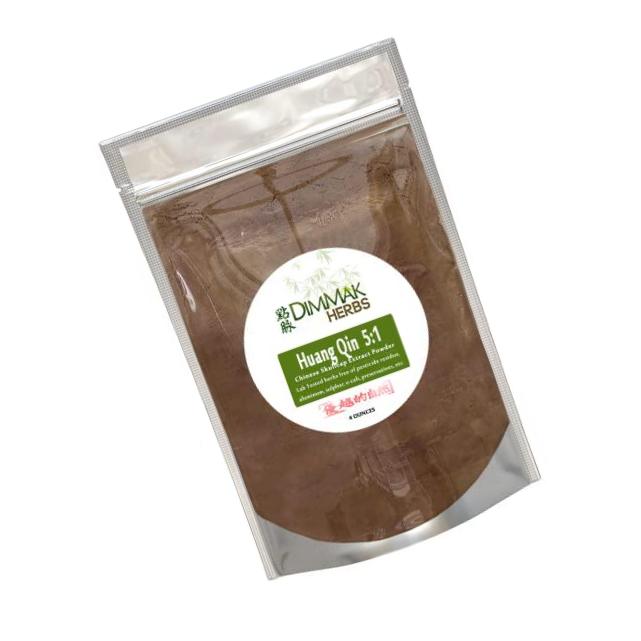 Barbed Skullcap Root (Huang Qin) 5:1 Extract Powder | Lab Tested Premium Chinese Herb Radix Scutellariae Powder in Dissolve Form - 4oz (112g)