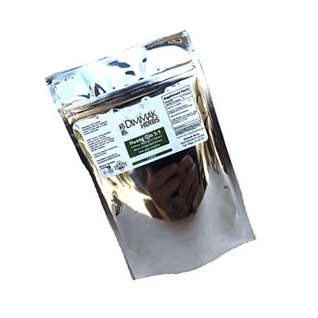 Barbed Skullcap Root (Huang Qin) 5:1 Extract Powder | Lab Tested Premium Chinese Herb Radix Scutellariae Powder in Dissolve Form - 4oz (112g)