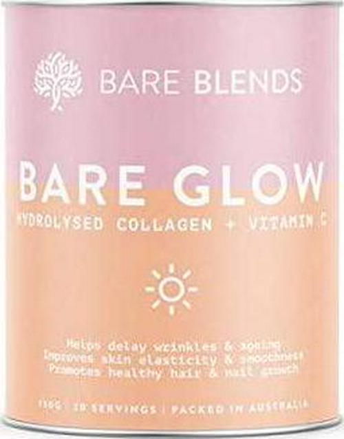 Bare Blends Bare Glow - Collagen Powder - Hair Skin and Nail Health - 150g