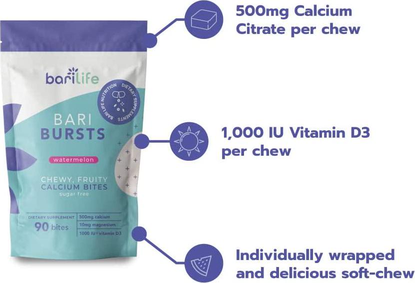 BariBursts - Watermelon Calcium Citrate