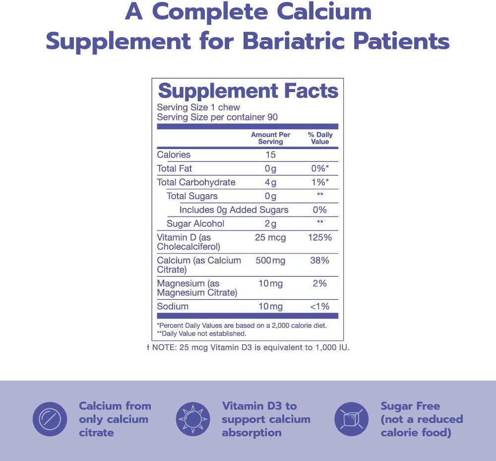 BariBursts - Watermelon Calcium Citrate