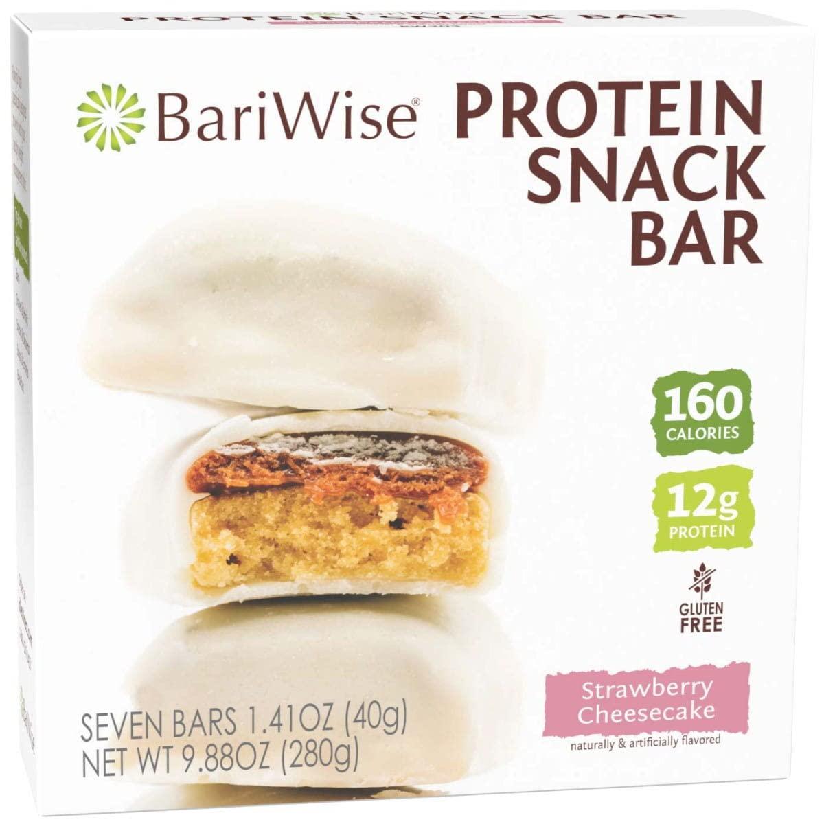 BariWise Strawberry Cheesecake Protein Snack Bar and Maple and Brown Sugar Protein Oatmeal Bundle