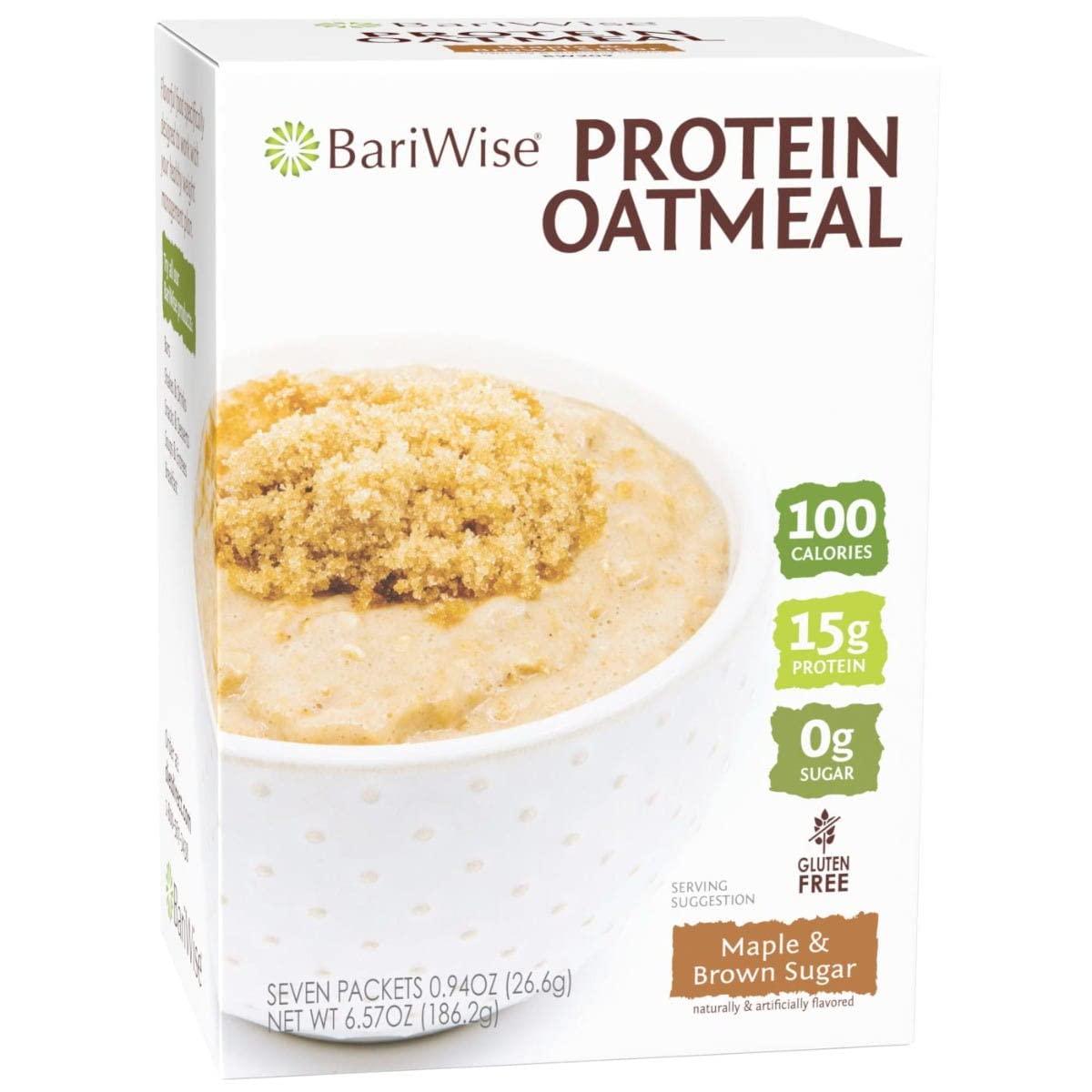 BariWise Strawberry Cheesecake Protein Snack Bar and Maple and Brown Sugar Protein Oatmeal Bundle