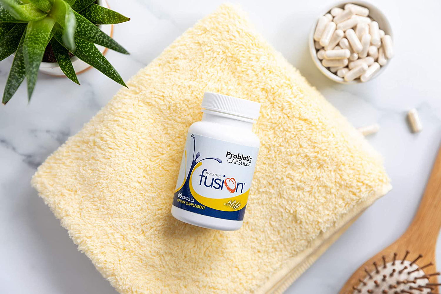 Bariatric Fusion Bariatric Probiotic Capsule Designed for Bariatric Patients, 10 Billion Live Organisms to Support Digestive and Immune Health, Easy to Swallow Capsule, 60 Count