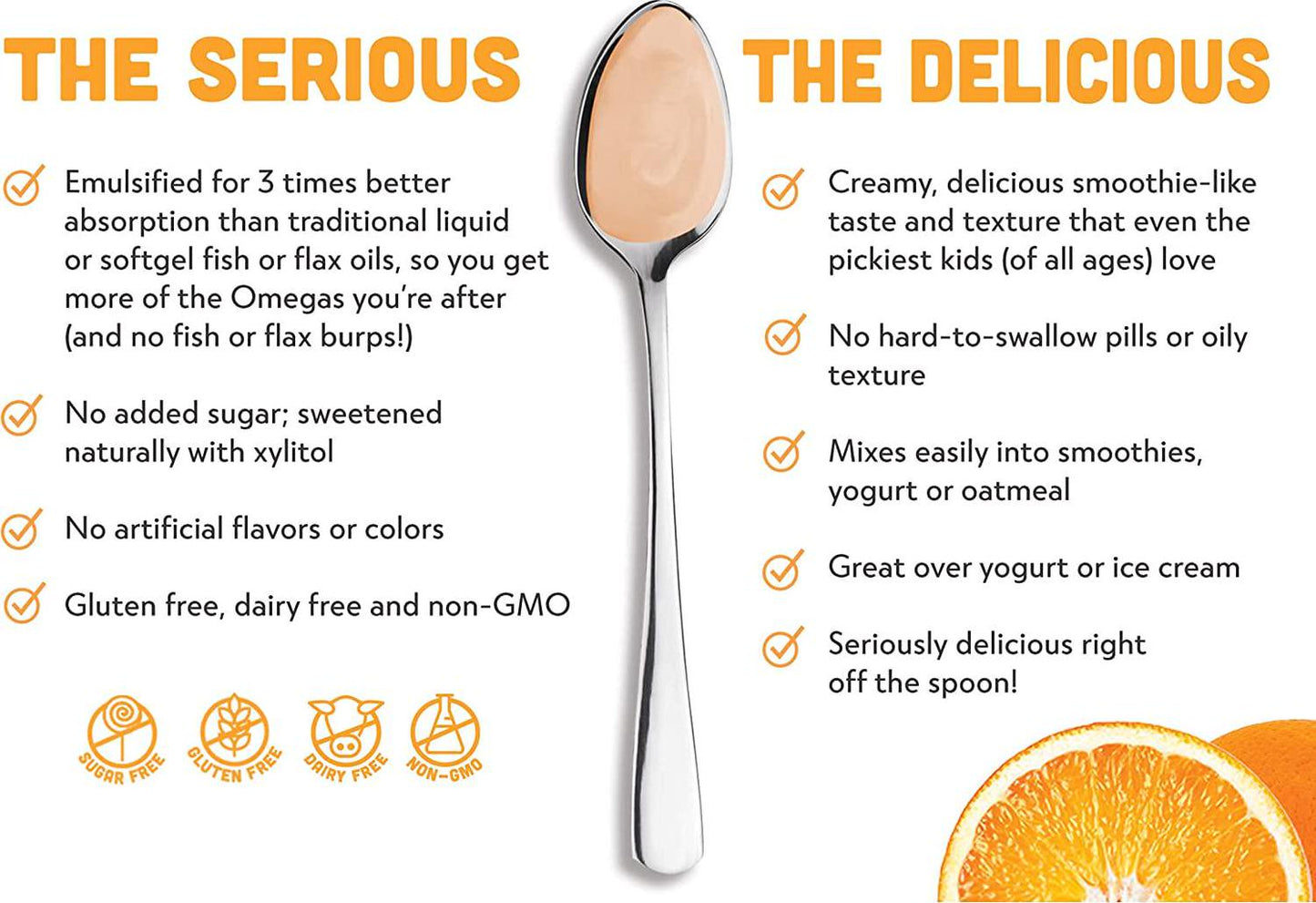 Barlean's Omega Swirl Fish Oil Lemon Zest, 16-Ounce Bottle-Packing May Vary