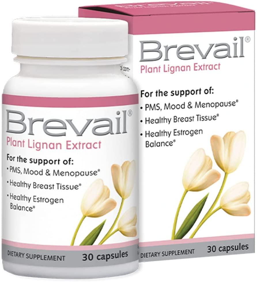 Barleans Brevail Plant Lignan Extract 30 Capsules - Dietary Supplement