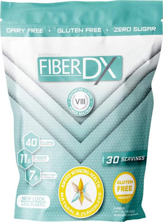 BarnDad Innovative Nutrition, LLC FiberDX, 1.32 Pound, Unflavored 1.32 Pound (Pack of 1) Ultra Fiber