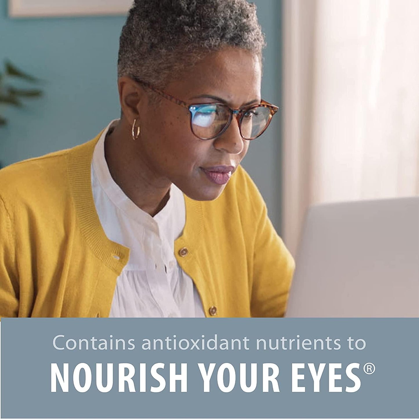 Bausch and Lomb Ocuvite Vitamin and Mineral Supplement Tablets with Lutein, 120-Count Bottles (Pack of 2)