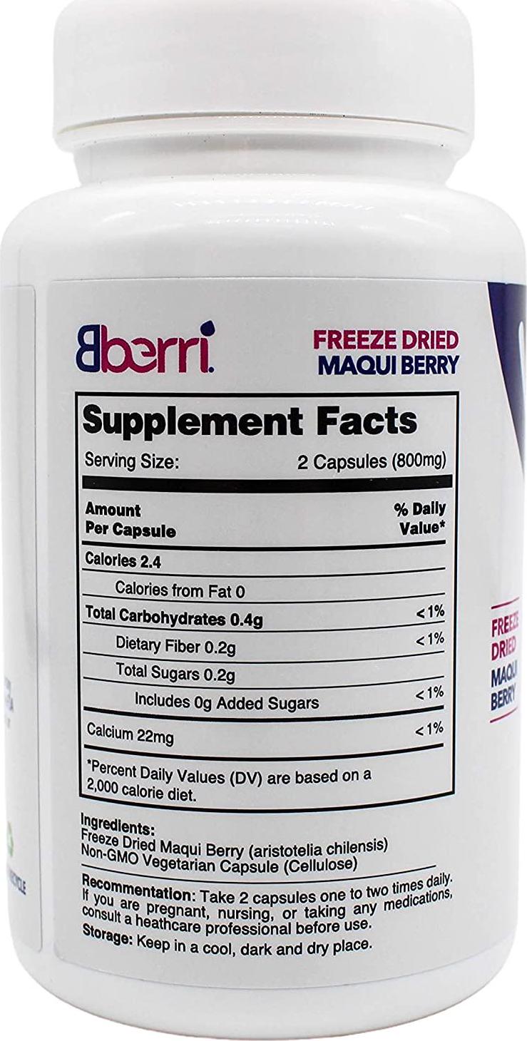 Bberri Maqui Berry Capsules