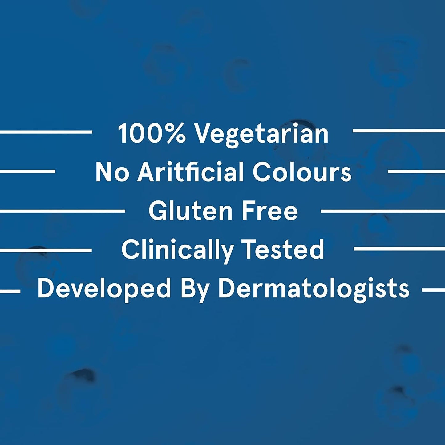 Be Bodywise Skin Gummies with Vitamin C, Hyaluronic Acid, Vitamin E, Curcumin | Skin Gummies | Vegan Gummies, Gluten Free | Skin Vitamins | No Sugar Added | 1 Month Pack | 60 Gummies