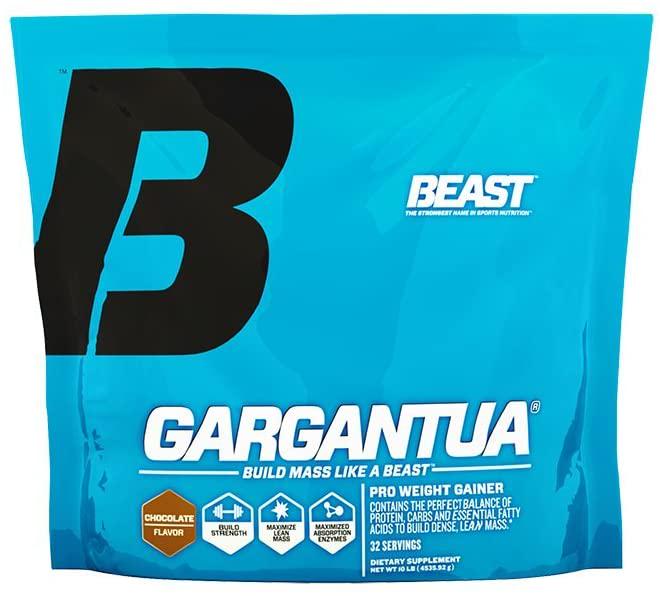 Beast Sports Nutrition, Gargantua Pro Weight Gainer Supplement, Chocolate, 10 Pound