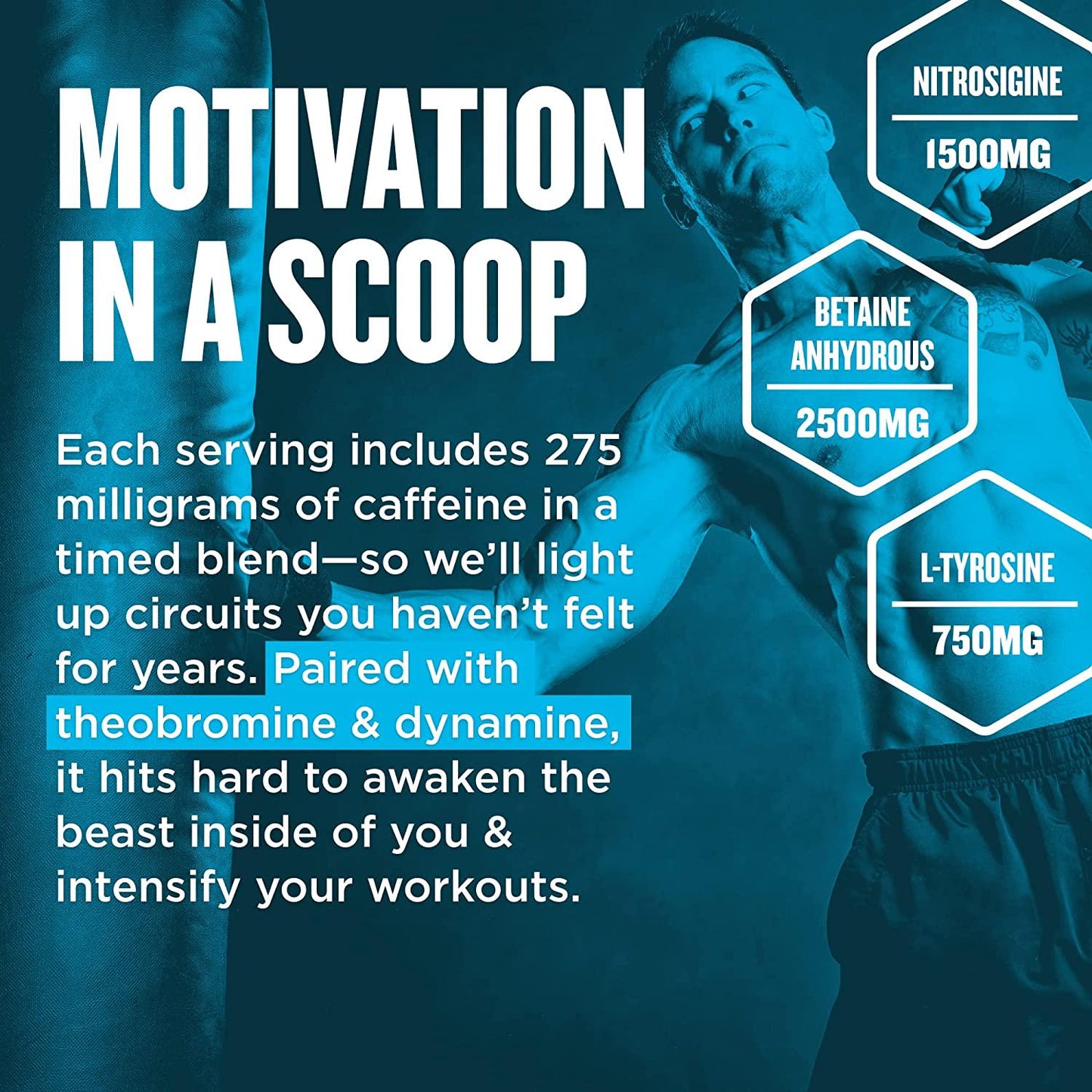 Beast Sports Nutrition Beast Mode X, Rocket Pop - 5.78 oz - Professional-Strength Pre-Workout - Maximize Energy, Muscle, Focus, Endurance and Pumps - 25 Servings