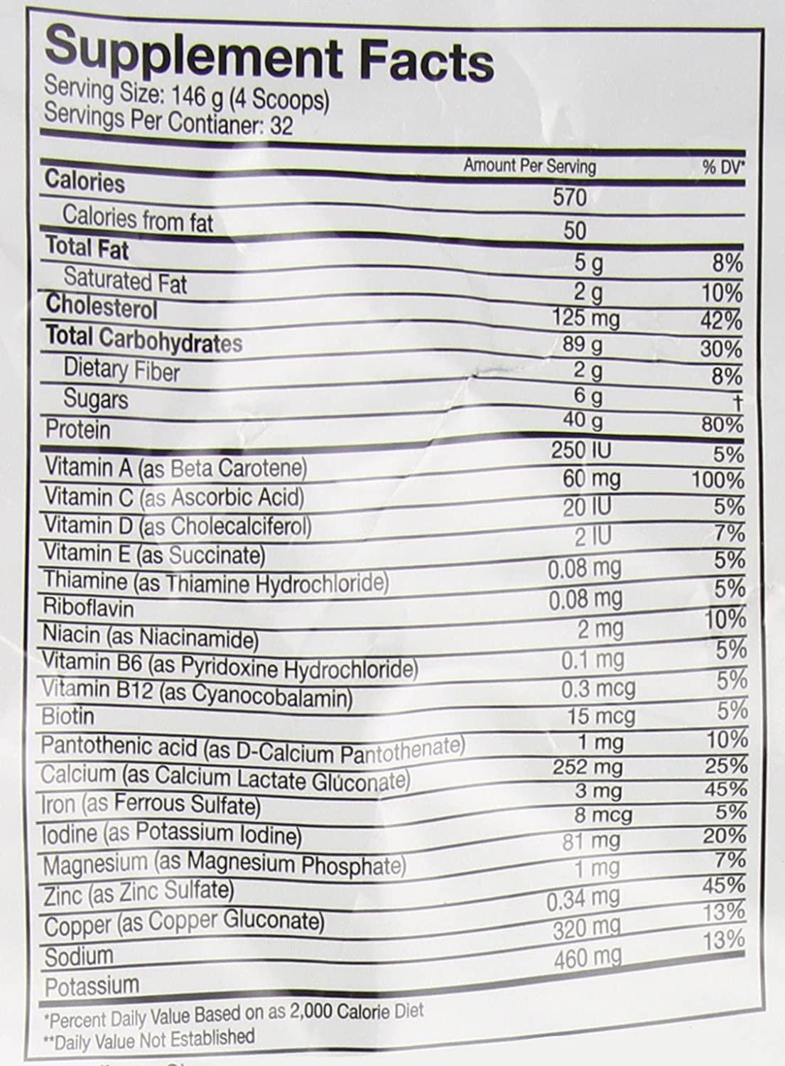 Beast Sports Nutrition, Gargantua Pro Weight Gainer Supplement, Chocolate, 10 Pound