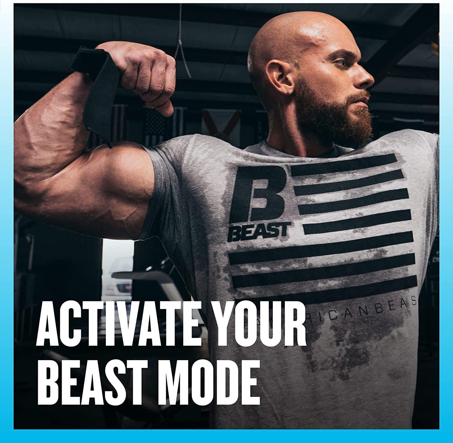 Beast Sports Nutrition Beast Mode X, Rocket Pop - 5.78 oz - Professional-Strength Pre-Workout - Maximize Energy, Muscle, Focus, Endurance and Pumps - 25 Servings