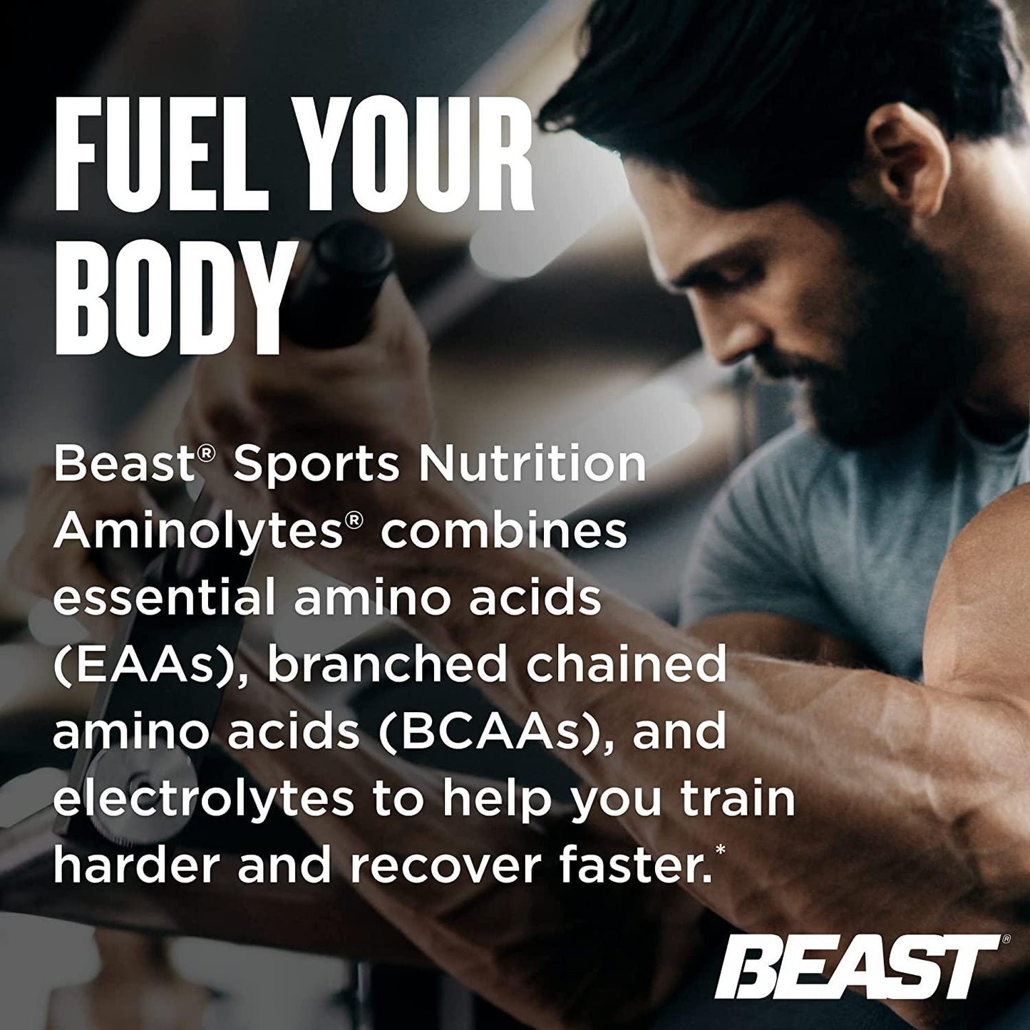 Beast Sports Nutrition, Aminolytes, Advanced Amino Matrix, Pineapple 30 Servings