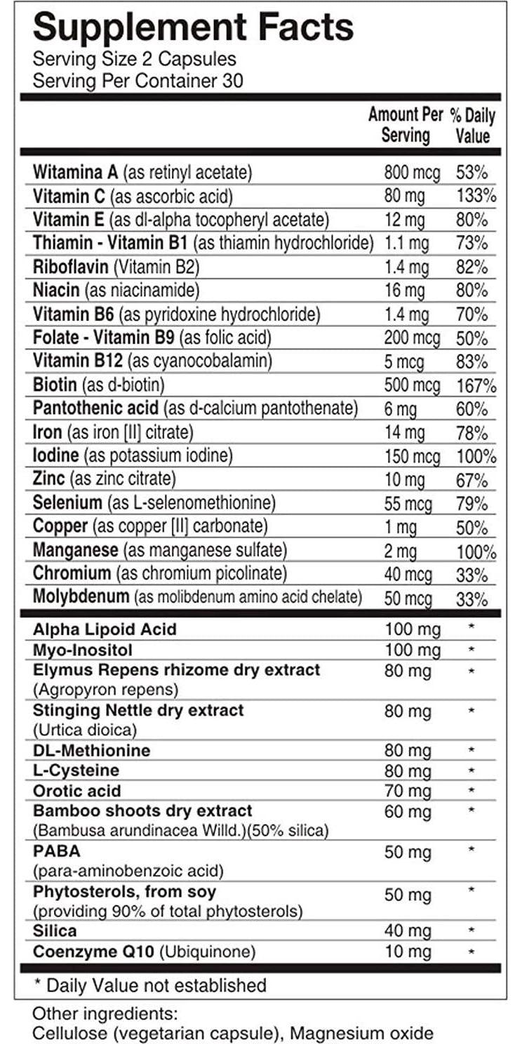 Beautyherb, Hair, Skin and Nails, Innovative Herbal Formula, Vitamins, Minerals, Amino Acids and Plant Extracts for Hair, Skin and Nails, Today Herbs