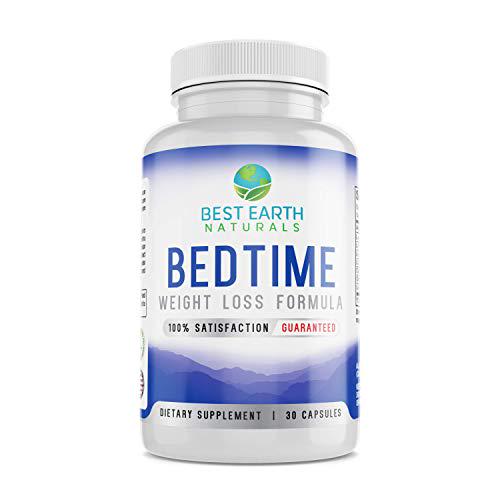 Bedtime Weight Loss Supplement - Helps Boost Metabolism, Suppress Appetite and Reduce Sugar Cravings While You Sleep