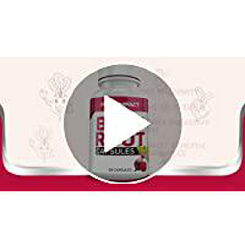 Beet Root Capsules Nitric Oxide | Non-GMO Beet Root Extract 1000mBeet Supplement | 60 Beet Capsules | Beetroot Supplement Capsules by Pure Impact Nutrition (1 Pack)