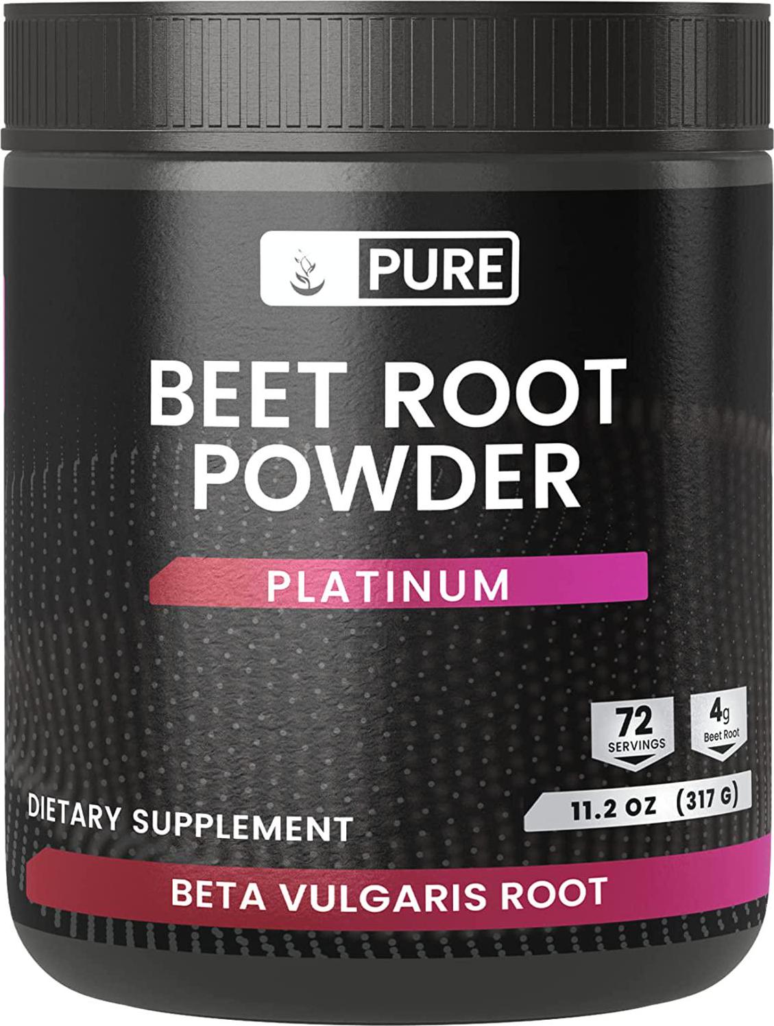 Beet Root Powder (11.2 oz) Circulation, Nitric Oxide, Endurance